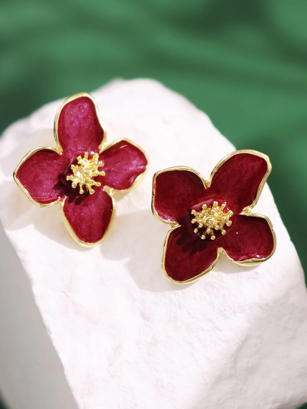 The Amara Floral Studs