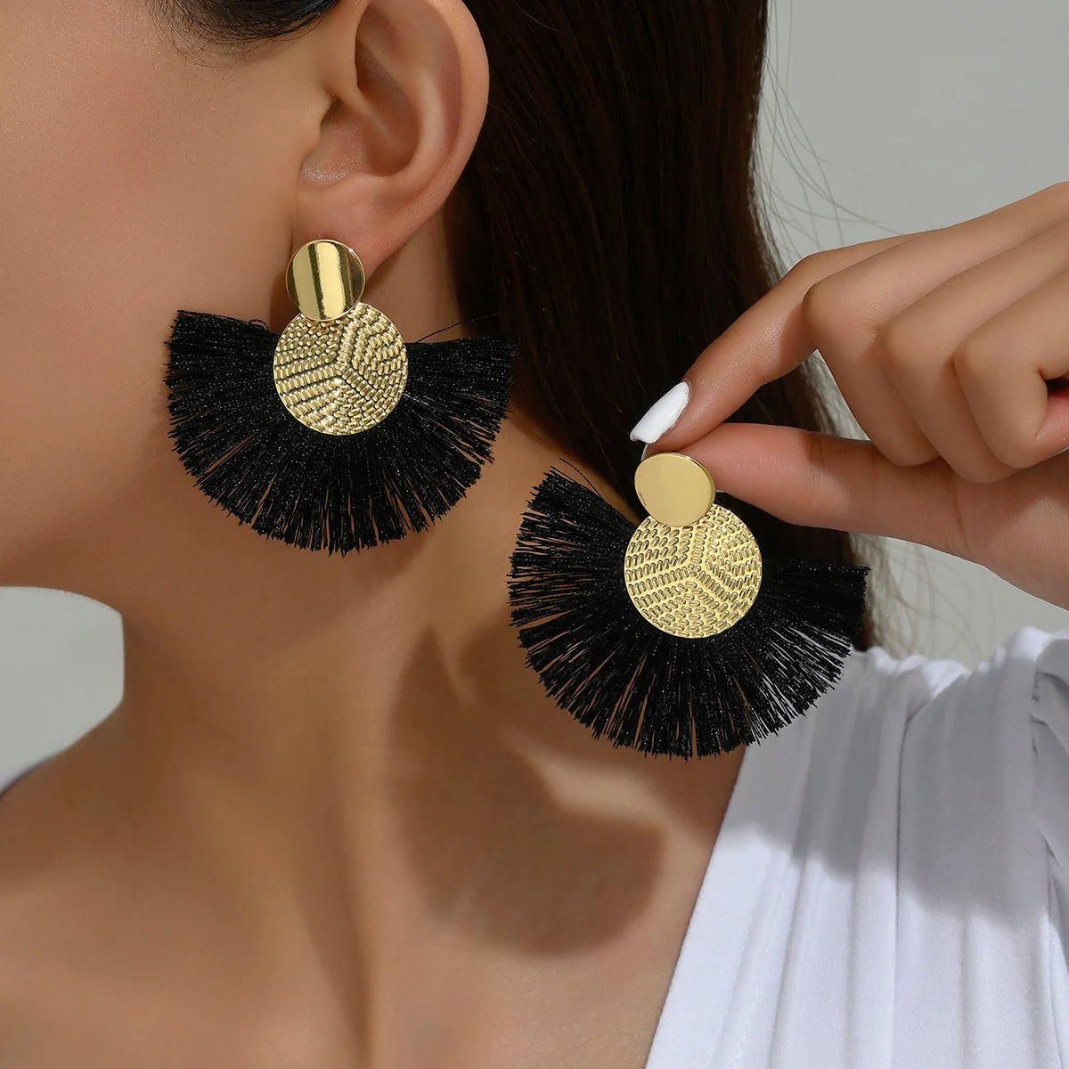 The Sienna Tassel Earrings