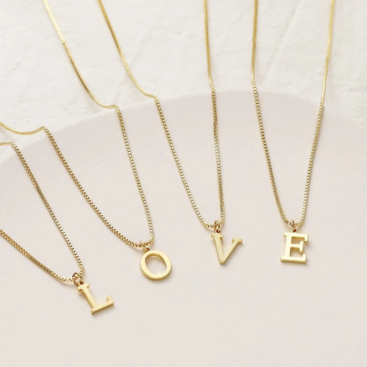 The Elodie Initial Necklace