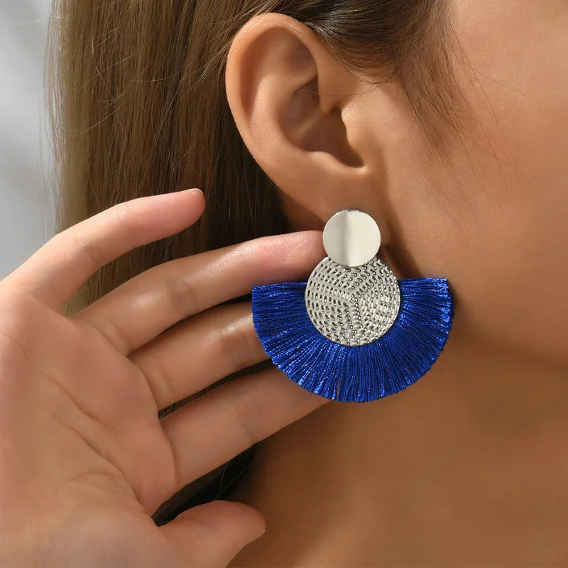 The Sienna Tassel Earrings