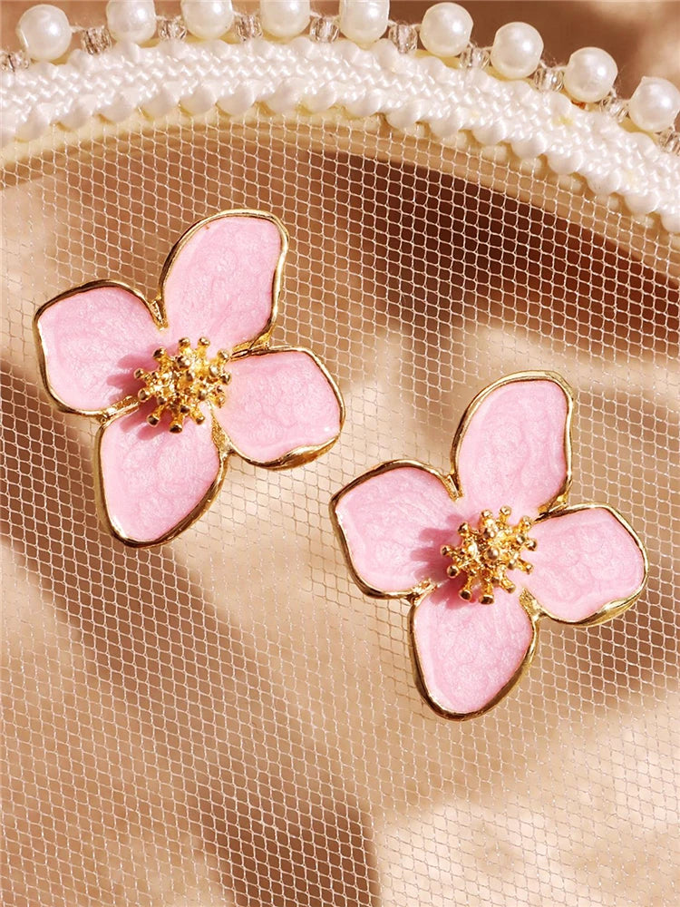 The Amara Floral Studs