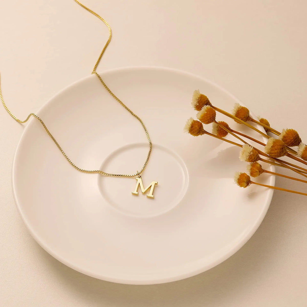 The Elodie Initial Necklace