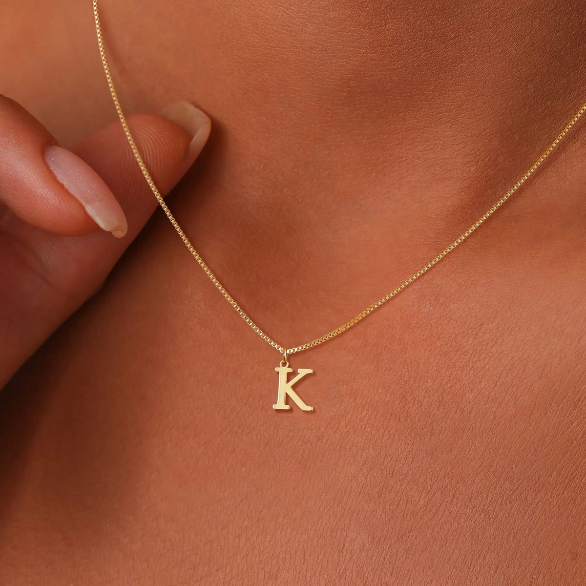 The Elodie Initial Necklace