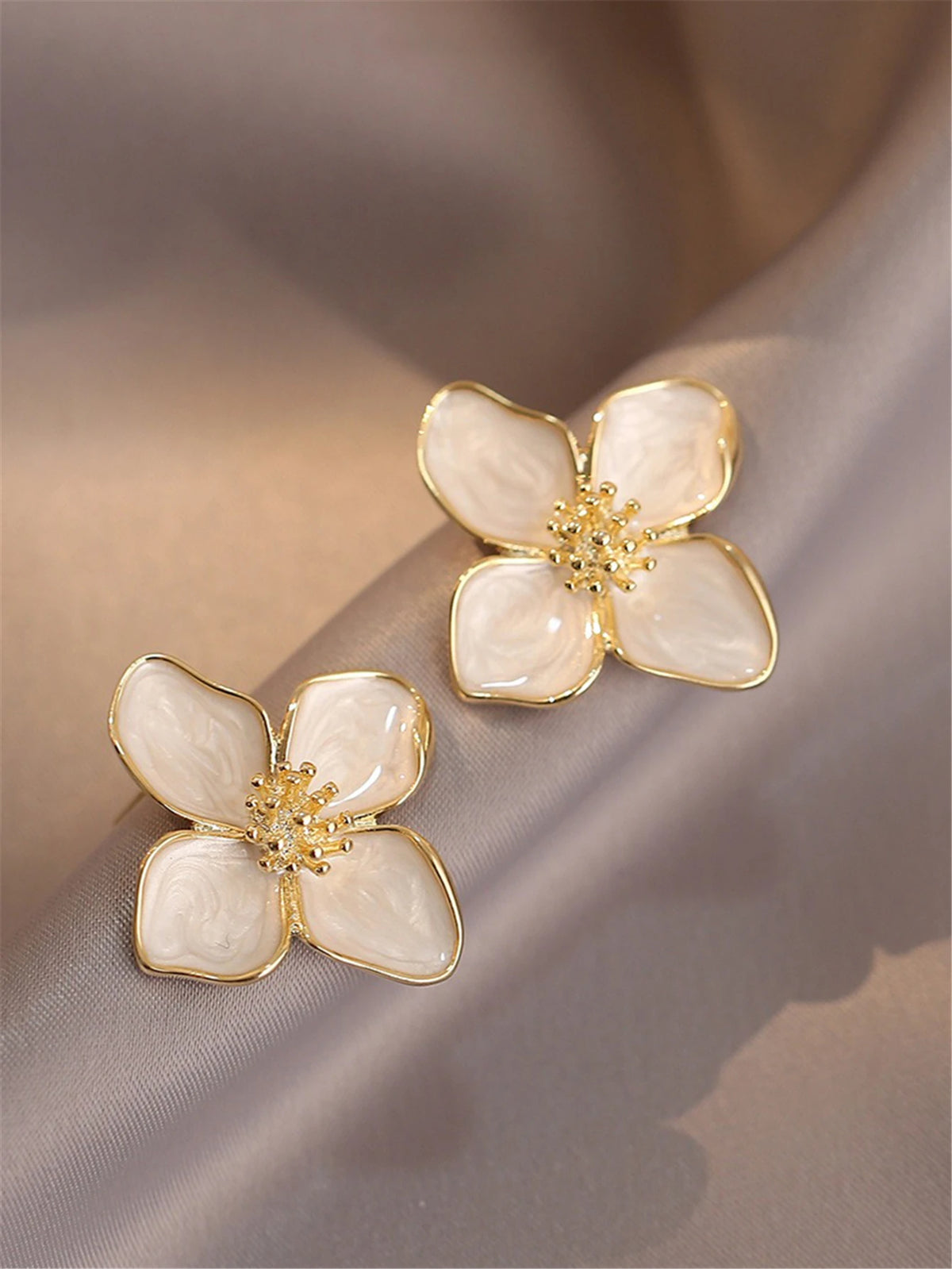 The Amara Floral Studs