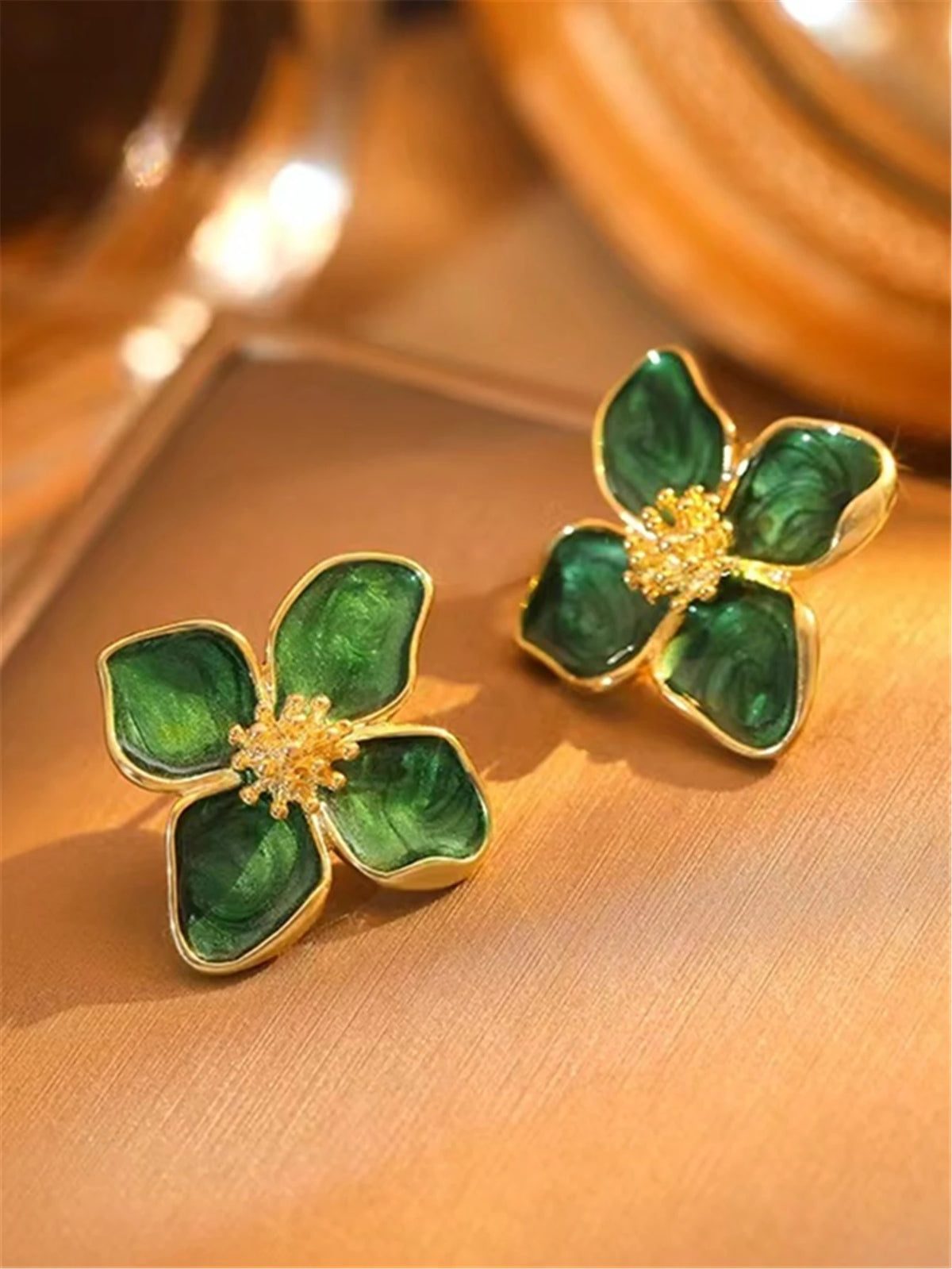 The Amara Floral Studs