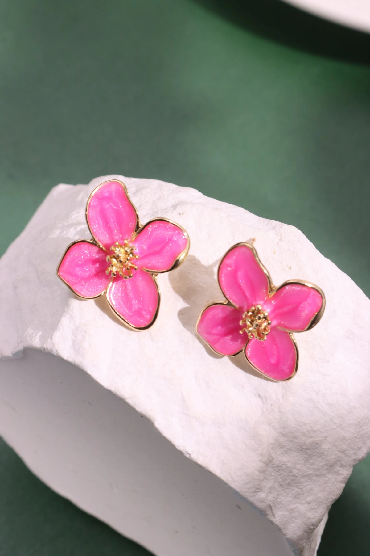 The Amara Floral Studs