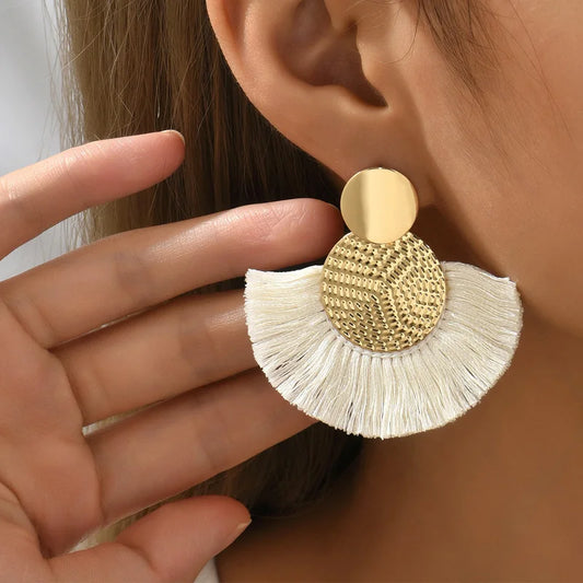 The Sienna Tassel Earrings