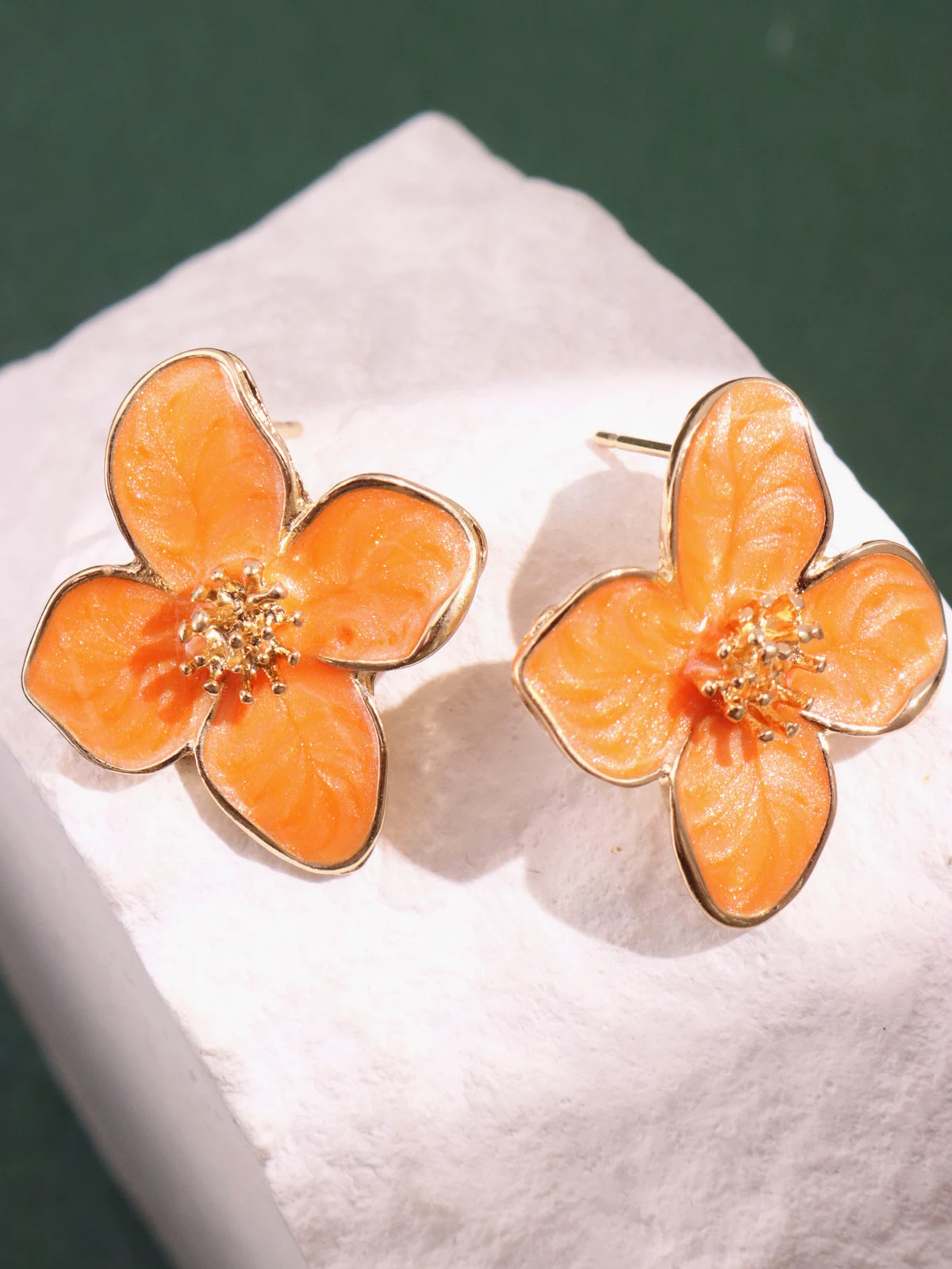 The Amara Floral Studs